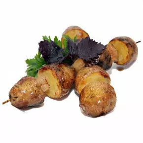 Картофель на мангале