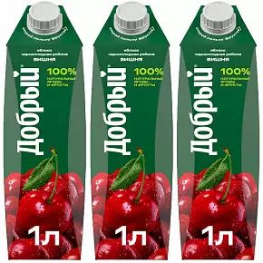 Сок Добрый Вишня 1л.