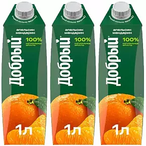 Сок Добрый Апельсин 1л.